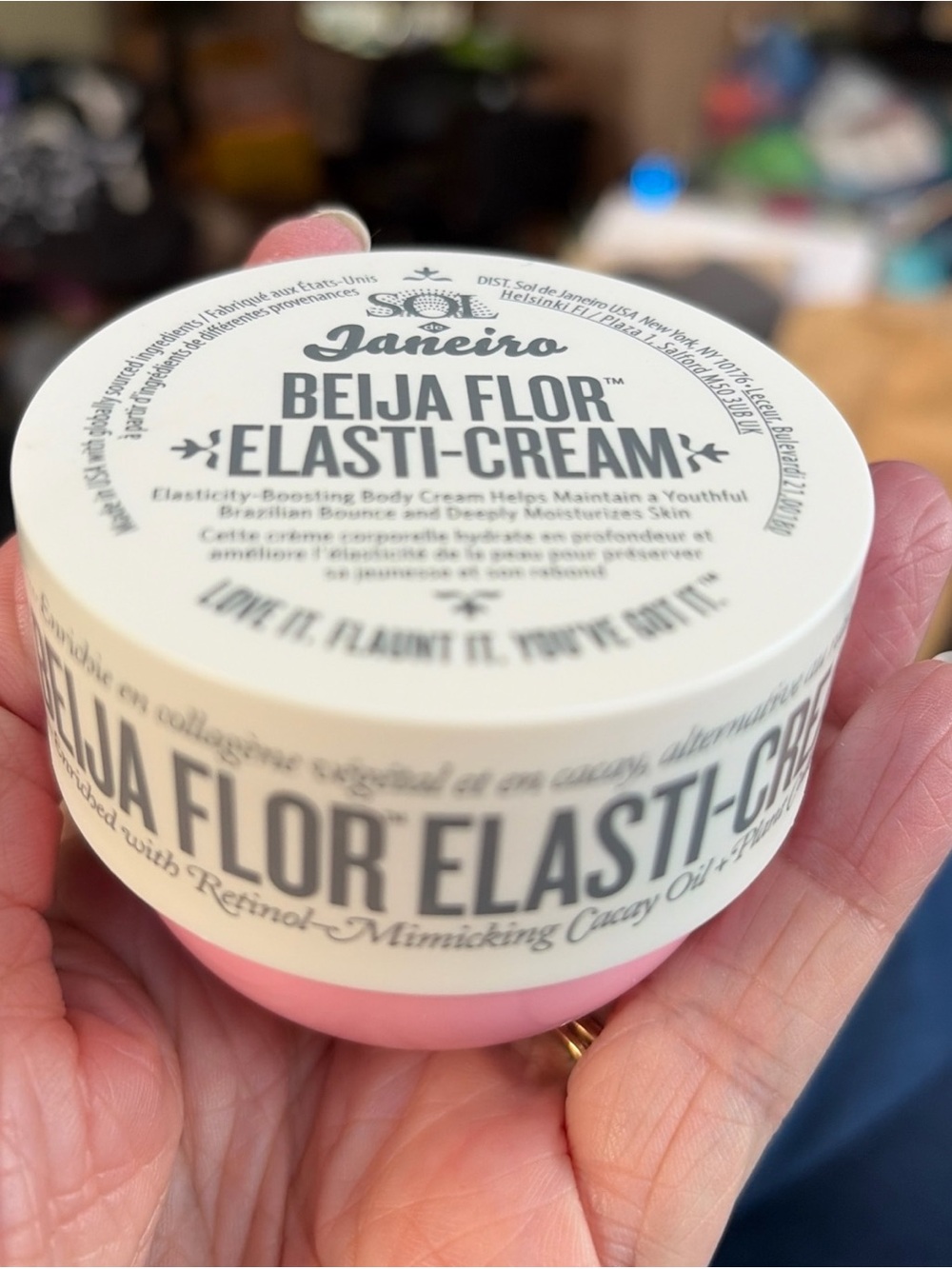 Janeiro Beija Flor Elasti-Cream Body Cream 75ml. New Sealed.